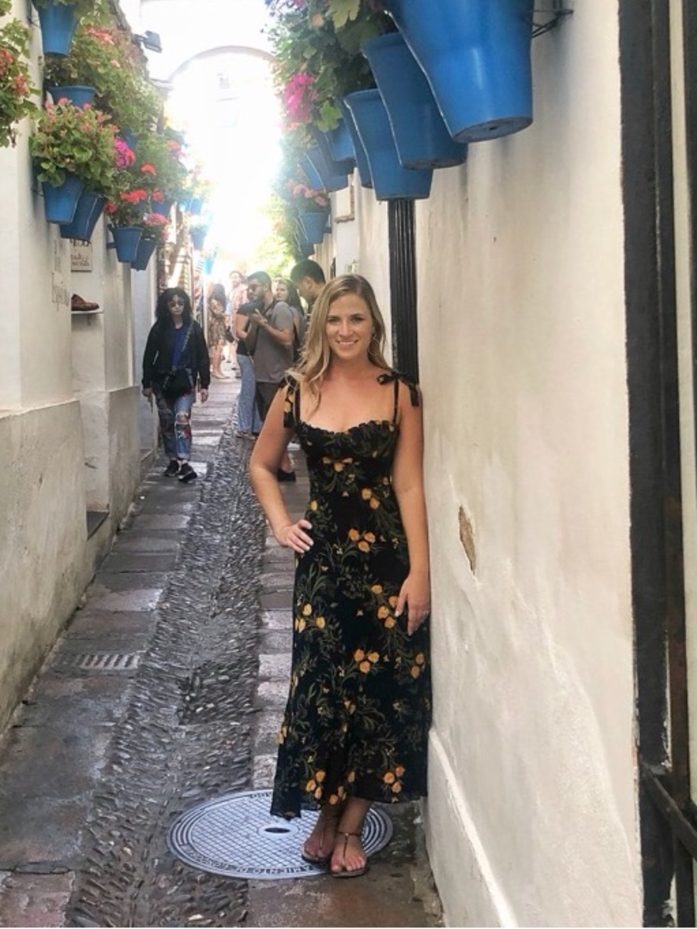 Reformation Black Midi Dress